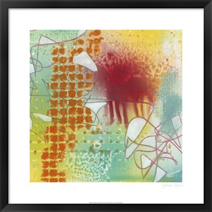 Framed Walking on Sunshine II Print