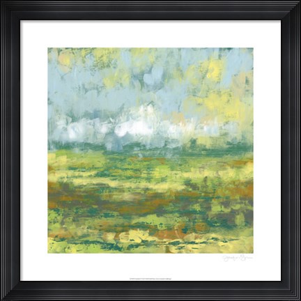 Framed Sunfield I Print