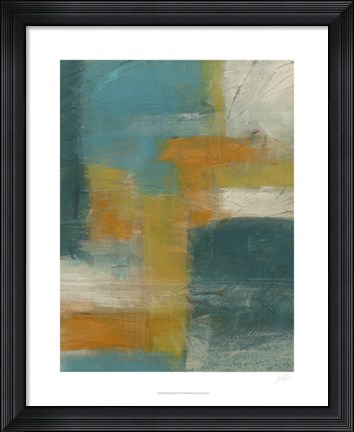 Framed Blues Before Dawn II Print