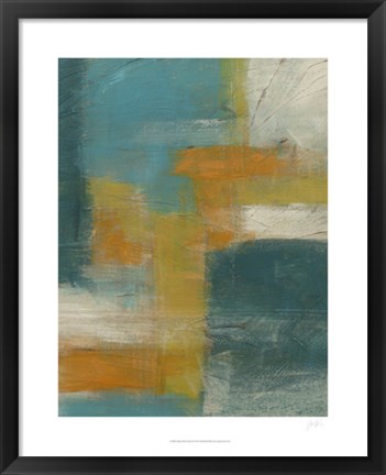 Framed Blues Before Dawn II Print