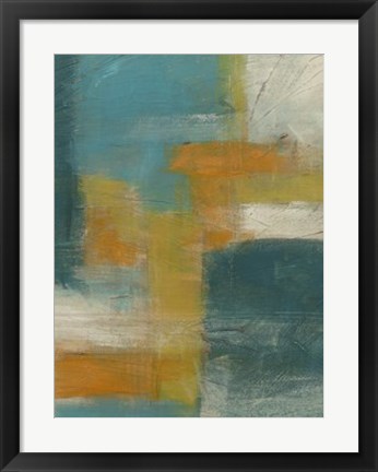 Framed Blues Before Dawn II Print
