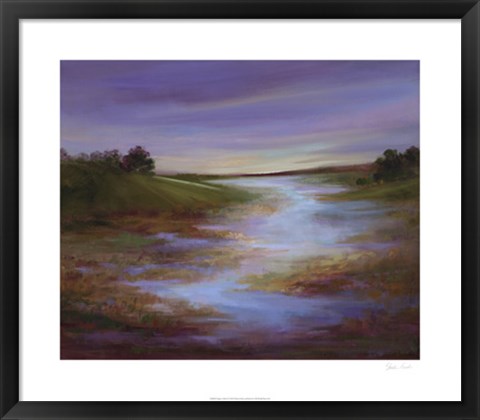 Framed Light at Dusk I Print