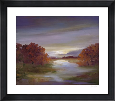 Framed Light at Dusk II Print