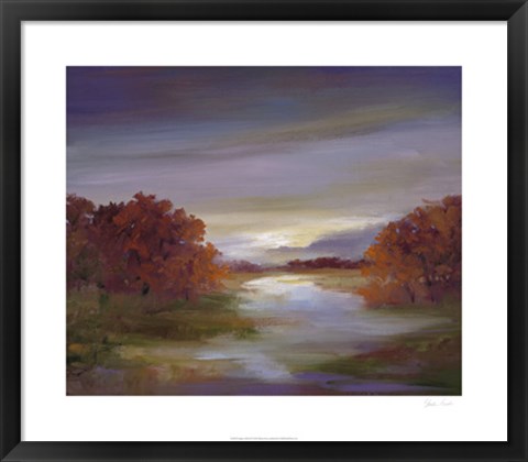 Framed Light at Dusk II Print