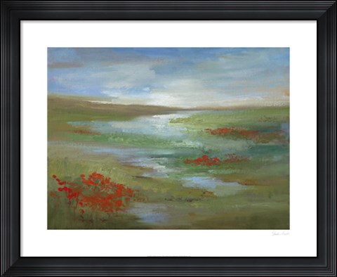 Framed California Poppies Print