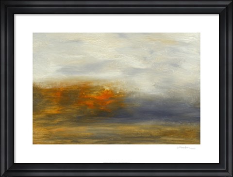 Framed Fiery I Print