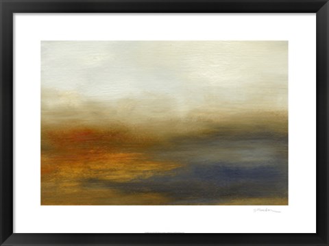 Framed Fiery II Print