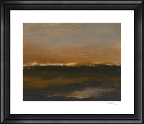 Framed Dawning I Print