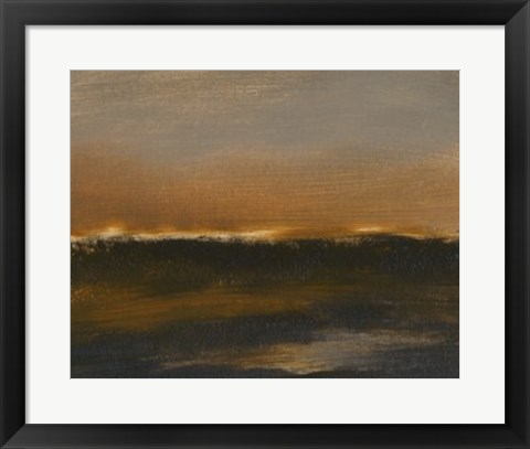 Framed Dawning I Print