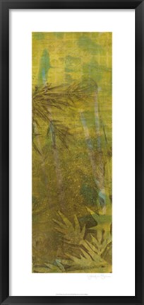 Framed Bamboo Press II Print