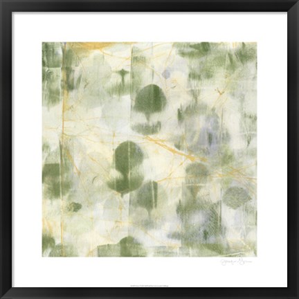 Framed Clover I Print