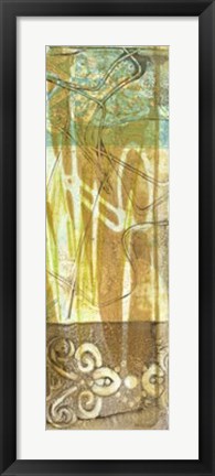 Framed Wheat Grass II Print