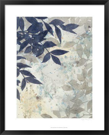 Framed Aquarelle Shadows I Print