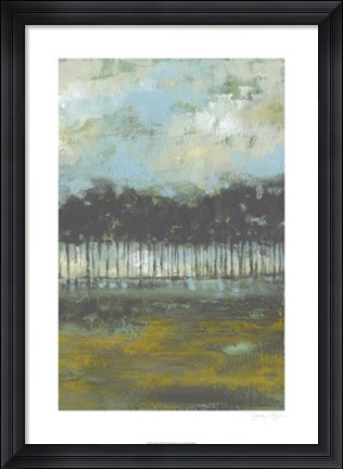 Framed Golden Field II Print