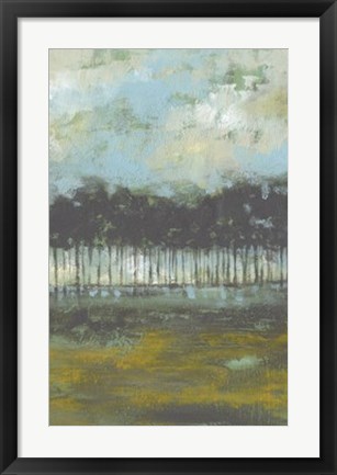 Framed Golden Field II Print