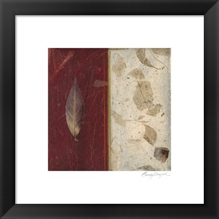 Framed Earthen Textures XI Print