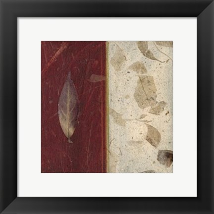 Framed Earthen Textures XI Print