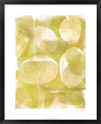 Framed River Rock VI Print