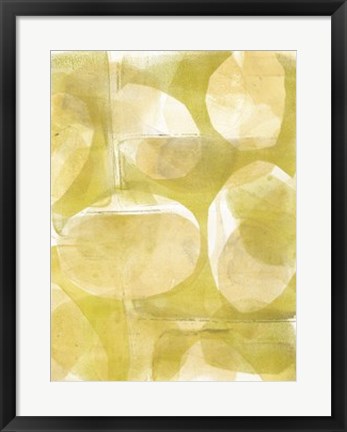Framed River Rock VI Print