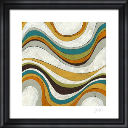Framed Shock Wave I Print