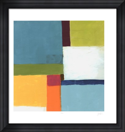 Framed City Square IV Print