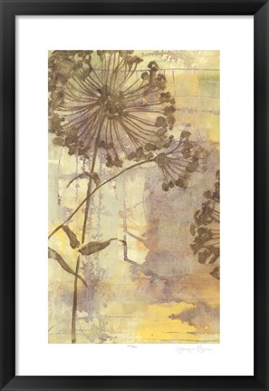 Framed Dandelion Dance I Print