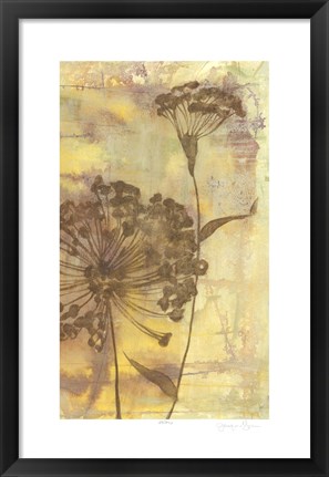 Framed Dandelion Dance II Print