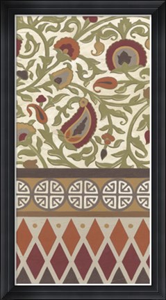 Framed Non-Embellished Turkish Garden II Print