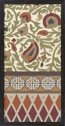 Framed Non-Embellished Turkish Garden II Print