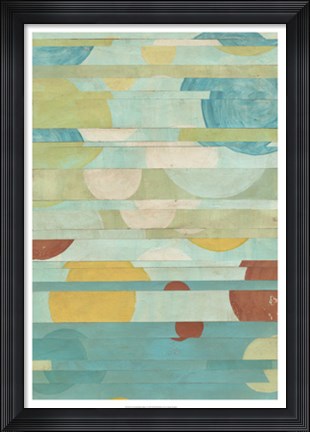 Framed Non-Embellished Splice I Print