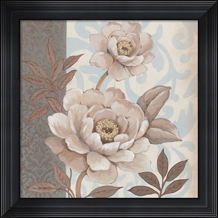 Framed Parisian Peony II Print