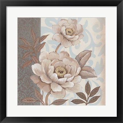 Framed Parisian Peony II Print