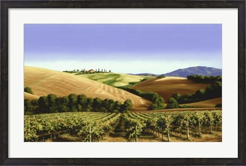 Framed Tuscan Sky Print