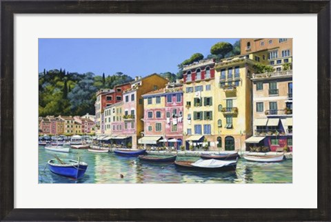 Framed Portofino Print