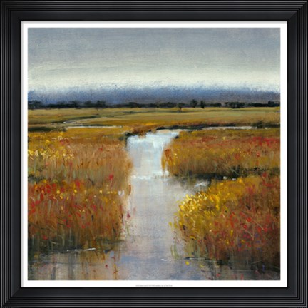 Framed Marsh Land II Print