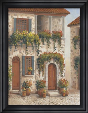 Framed Afternoon Sun I Print