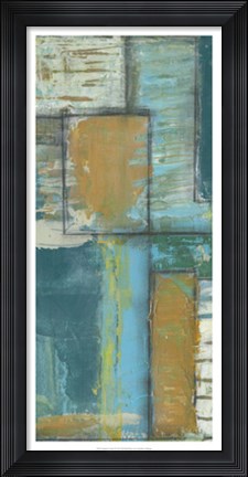 Framed Quadrant Overlay II Print