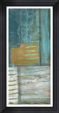 Framed Quadrant Overlay III Print