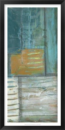 Framed Quadrant Overlay III Print