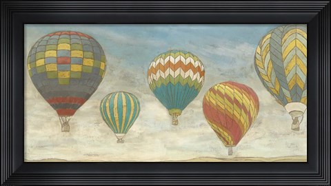 Framed Up in the Air Panorama Print