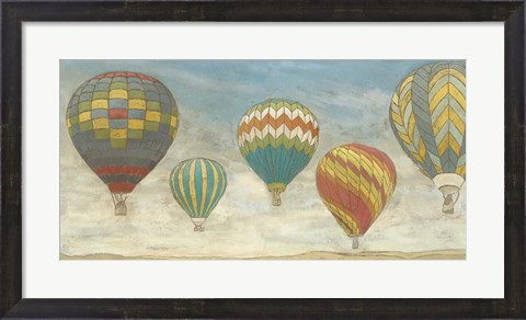 Framed Up in the Air Panorama Print