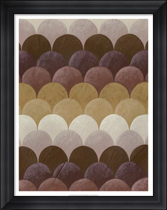 Framed Plum Orchard II Print