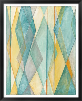 Framed Diamond Illusion II Print