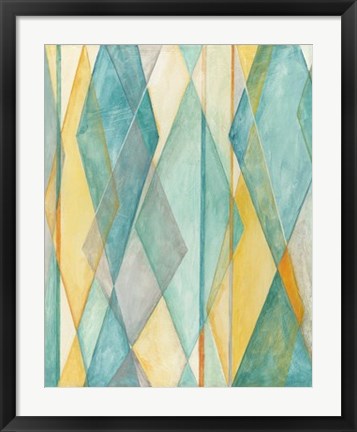 Framed Diamond Illusion II Print