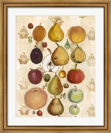 Framed Edible Botanical II Print