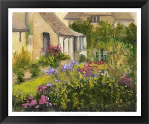 Framed Cotswold Cottage II Print