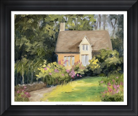 Framed Cotswold Cottage III Print