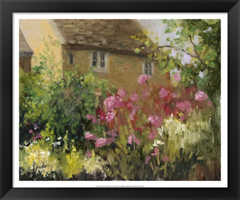 Framed Cotswold Cottage IV Print