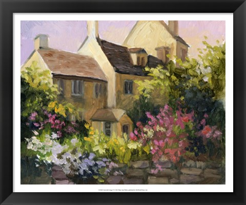 Framed Cotswold Cottage V Print