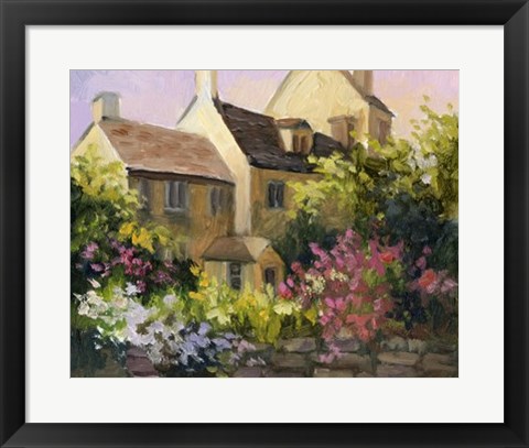 Framed Cotswold Cottage V Print